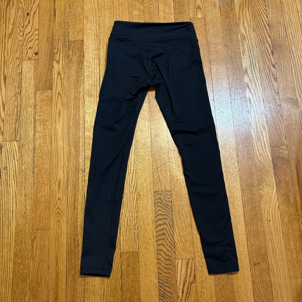 PINK Victoria's Secret Black Fleece lined Leggings - Picture 5 of 6